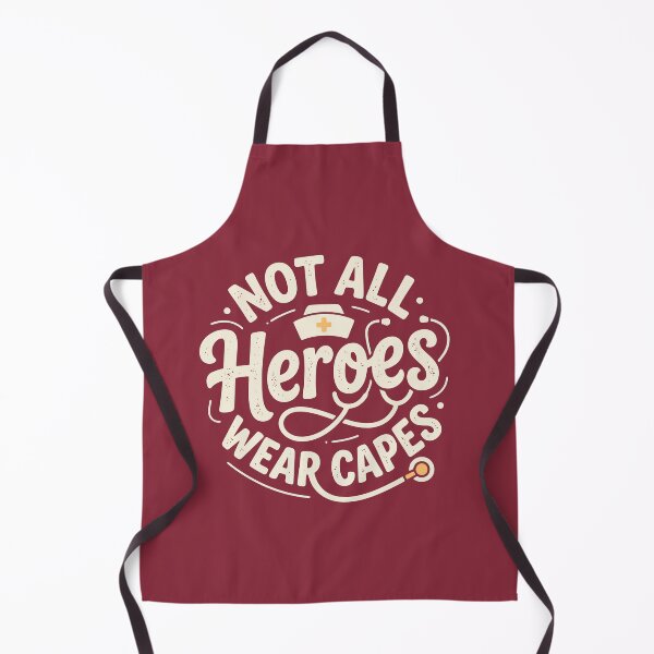 Item preview, Nurse Not All Heroes Wear Capes – Vintage Medical Typography Graphic Hat designed and sold by KiwyStudio.