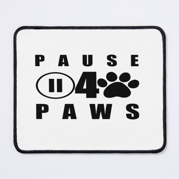 Item preview, Pause 4 Paws Minimalist Animal Charity Logo designed and sold by hardingcarl2.
