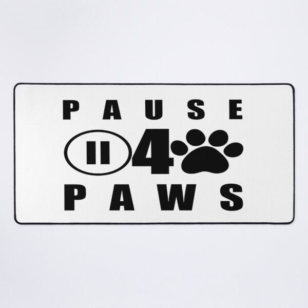 Item preview, Pause 4 Paws Minimalist Animal Charity Logo designed and sold by hardingcarl2.