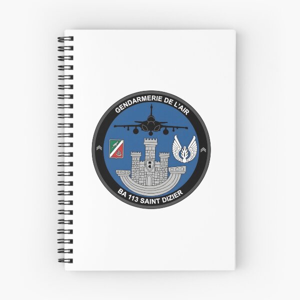 Item preview, French Gendarmerie de l'Air BA 113 Saint-Dizier Military Patch designed and sold by CharlieDesings.