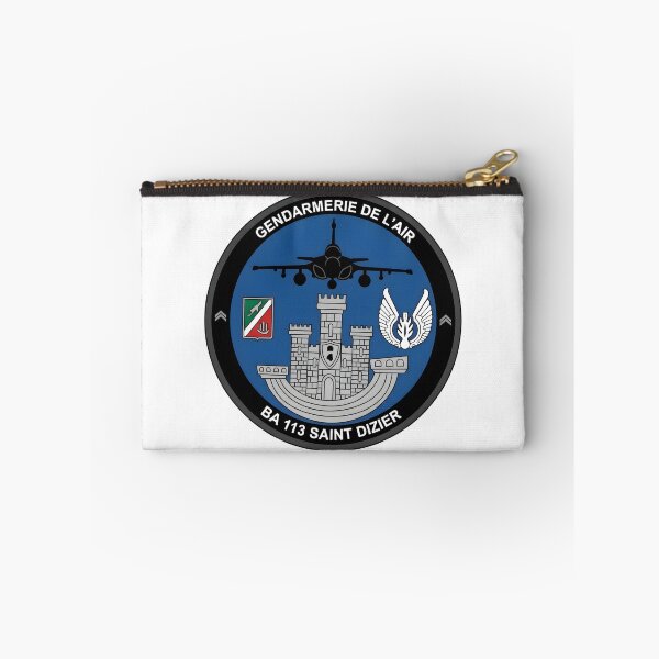Item preview, French Gendarmerie de l'Air BA 113 Saint-Dizier Military Patch designed and sold by CharlieDesings.