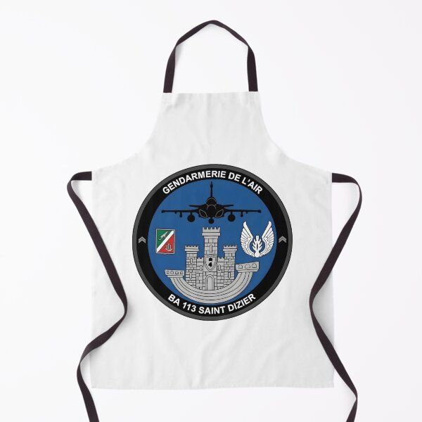 Item preview, French Gendarmerie de l'Air BA 113 Saint-Dizier Military Patch designed and sold by CharlieDesings.