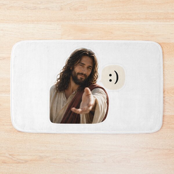 Item preview, Handsome jesus smiling designed and sold by PatternFly.