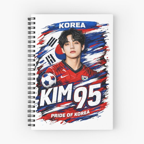 Item preview, kim 95 - Let's Go Korea Soccer Fan Art designed and sold by SiriusCelestial.