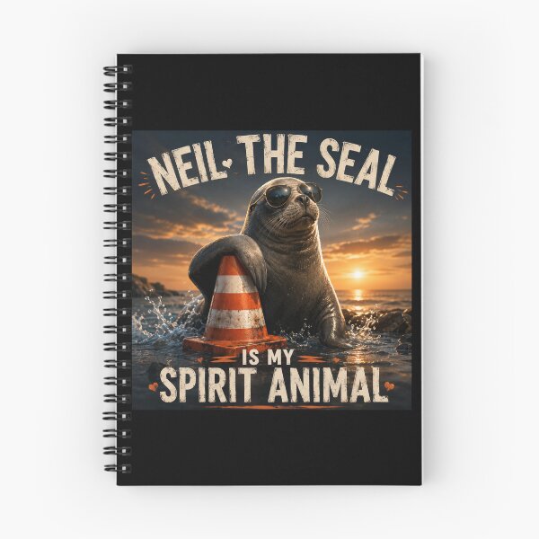 Item preview, Neil the Seal is My Spirit Animal designed and sold by SMARTKIT  DESIGNAGENCY.