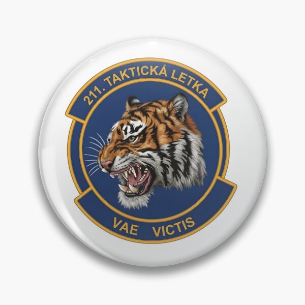 Item preview, Czech Air Force 211th Tactical Squadron Tiger Patch designed and sold by CharlieDesings.