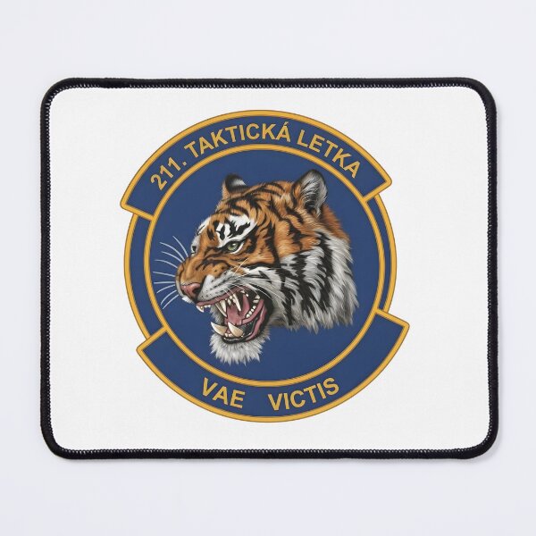 Item preview, Czech Air Force 211th Tactical Squadron Tiger Patch designed and sold by CharlieDesings.