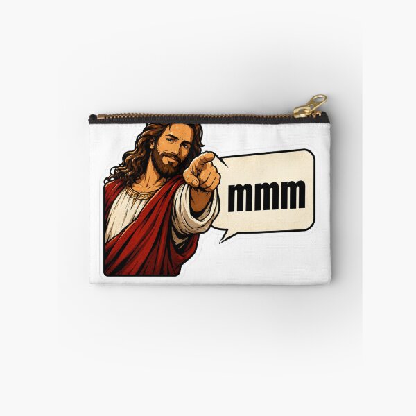 Item preview, jesus smiling mmm designed and sold by PatternFly.