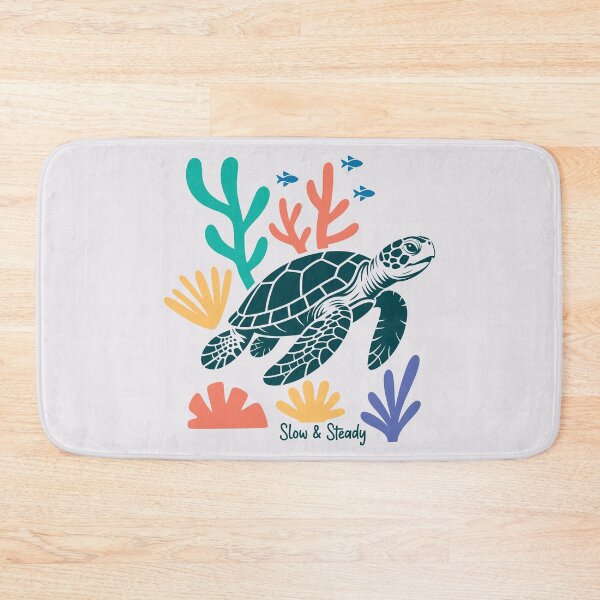 Item preview, Slow & Steady Sea Turtle - Vibrant Boho Nature Art designed and sold by ArthousePromos.