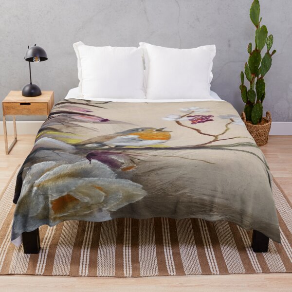 Item preview, European Robin, Painted Robin Bird, Turdidae designed and sold by DiensDesign.