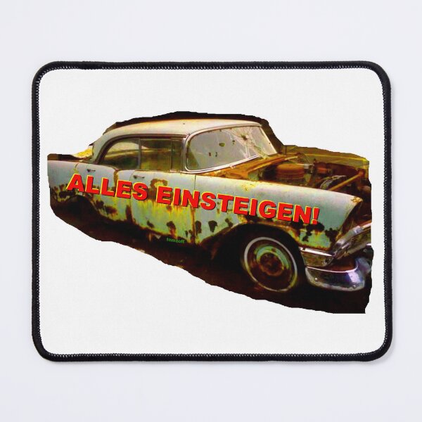 Item preview, A car wreck says: ALL ABOARD! designed and sold by ZoffArt-Shop.