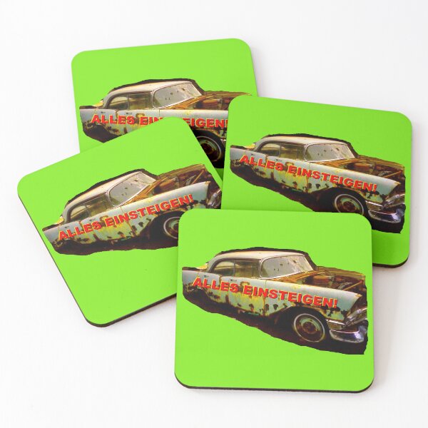 Item preview, A car wreck says: ALL ABOARD! designed and sold by ZoffArt-Shop.