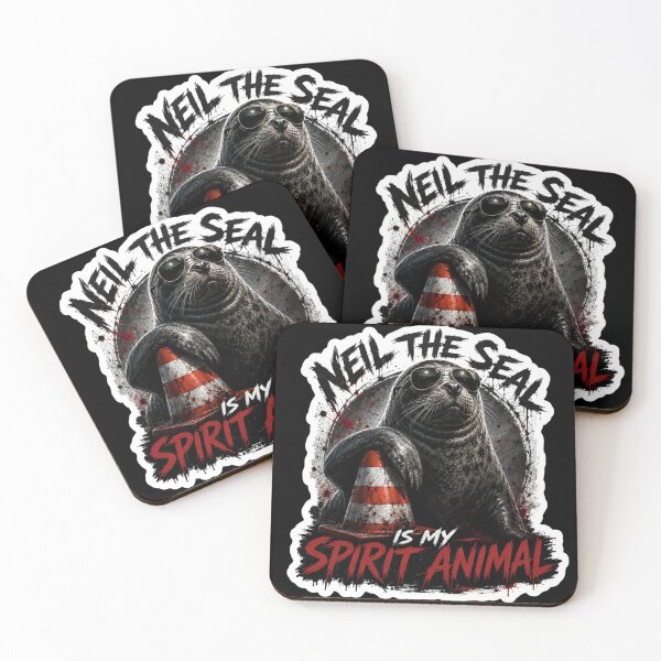 Item preview, Neil the Seal is My Spirit Animal designed and sold by SMARTKIT  DESIGNAGENCY.