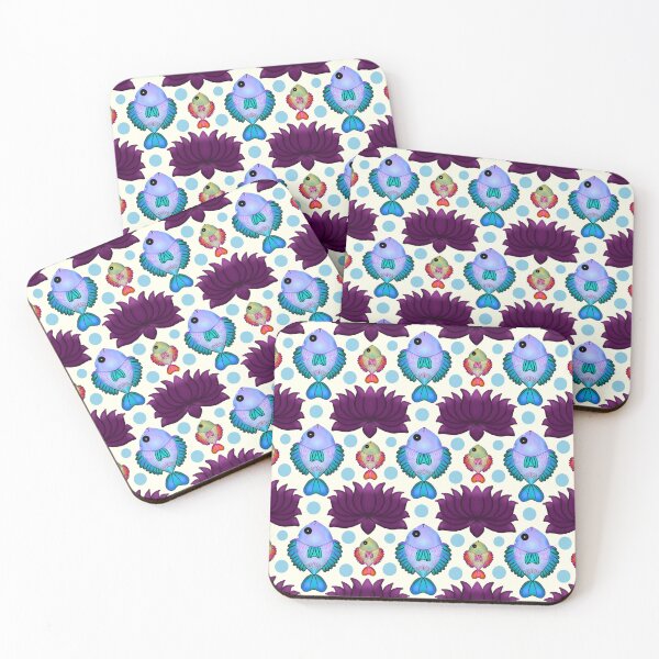 Item preview, Colorful Tropical Fish Pattern | Seamless Ocean Repeat | Cute Marine Life Surface Design designed and sold by HopeAndHustle.