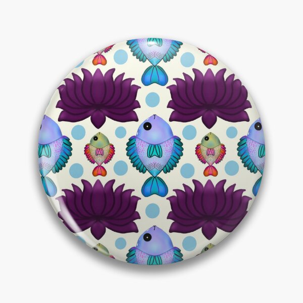 Item preview, Colorful Tropical Fish Pattern | Seamless Ocean Repeat | Cute Marine Life Surface Design designed and sold by HopeAndHustle.