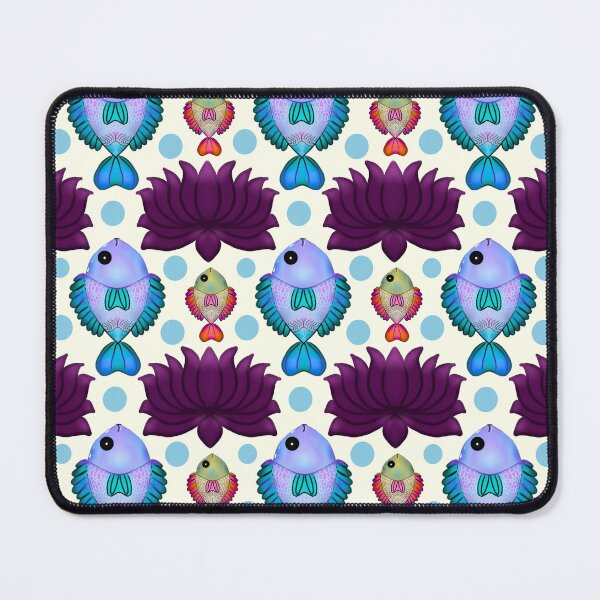 Item preview, Colorful Tropical Fish Pattern | Seamless Ocean Repeat | Cute Marine Life Surface Design designed and sold by HopeAndHustle.