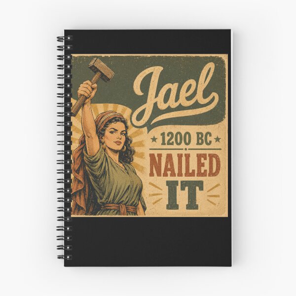 Item preview, Nailed It Jael 1200 BC Funny Bible Humor Vintage Christian designed and sold by Crystal-Tree.