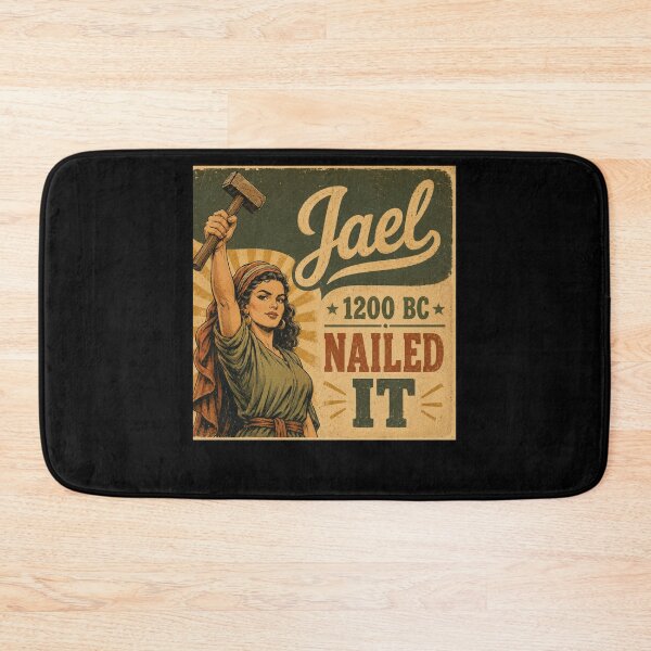 Item preview, Nailed It Jael 1200 BC Funny Bible Humor Vintage Christian designed and sold by Crystal-Tree.