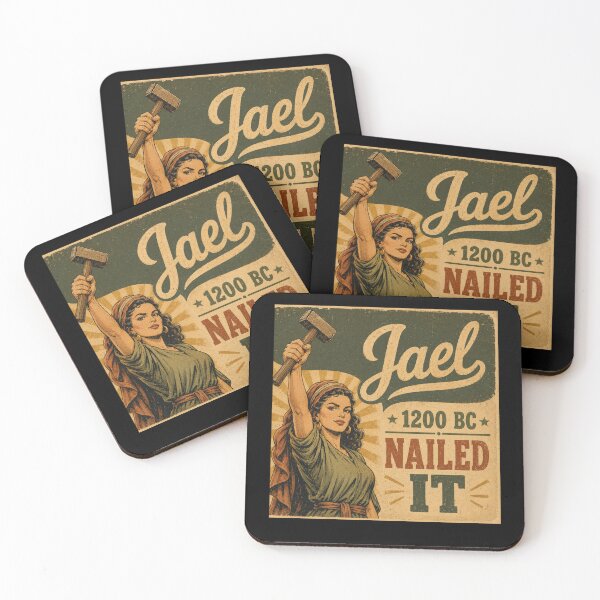 Item preview, Nailed It Jael 1200 BC Funny Bible Humor Vintage Christian designed and sold by Crystal-Tree.