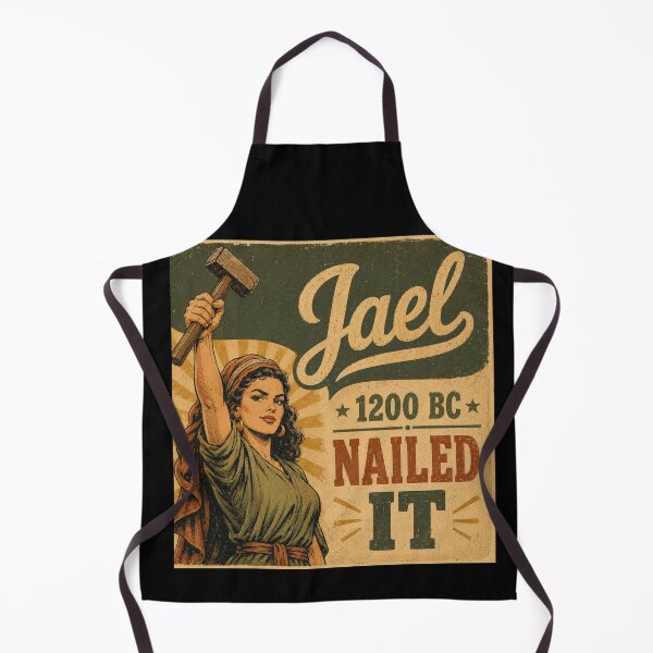 Item preview, Nailed It Jael 1200 BC Funny Bible Humor Vintage Christian designed and sold by Crystal-Tree.