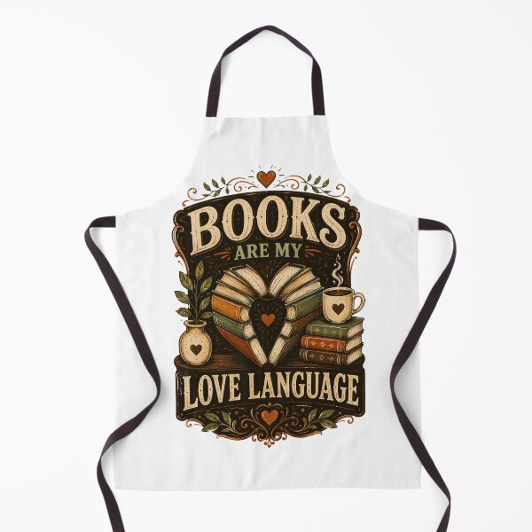 Item preview, Books Are My Love Language | Romantic Reader Gift | Bibliophile Shirt designed and sold by DaVinci_drop.