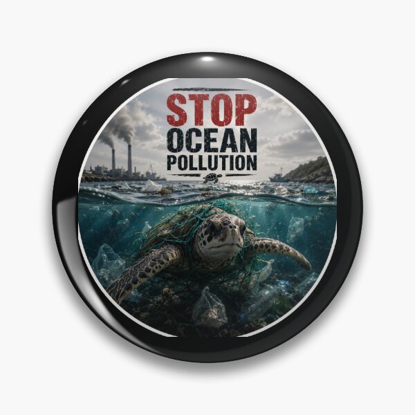Item preview, Stop ocean pollution designed and sold by SMARTKIT  DESIGNAGENCY.
