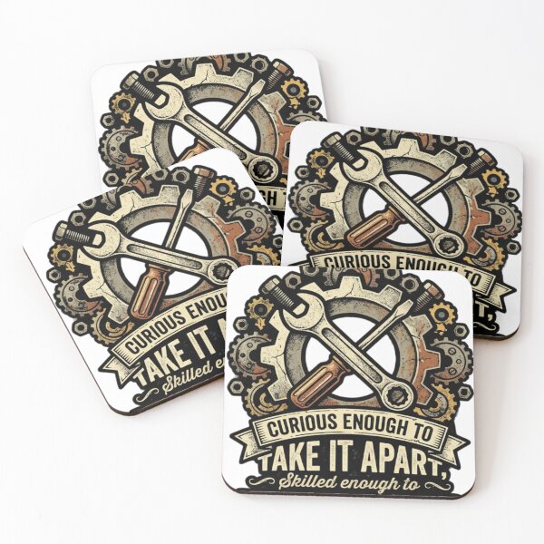Item preview, Mechanic saying Retro workshop design designed and sold by ShirtsUp-Lane.