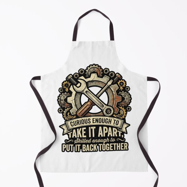 Item preview, Mechanic saying Retro workshop design designed and sold by ShirtsUp-Lane.