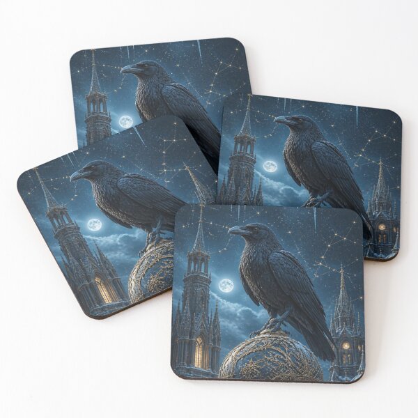 Item preview, Raven & Ornament-#gothicchristmas # designed and sold by mo-carnival.