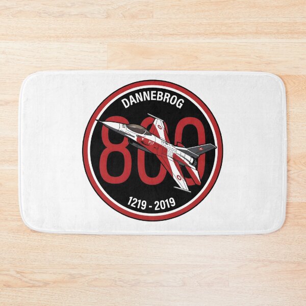 Item preview, Royal Danish Air Force F-16 Dannebrog 800 Anniversary Patch designed and sold by CharlieDesings.