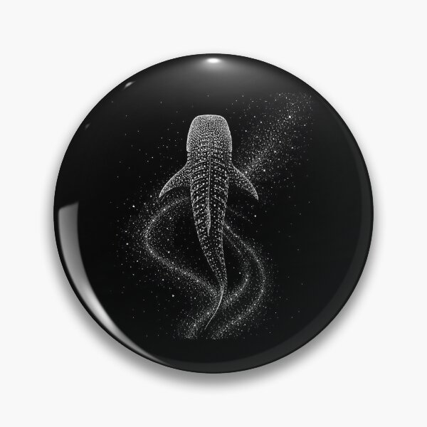 Item preview, Whale Shark Diving Space Galaxy  Night Sky designed and sold by SOUFIANE1991.