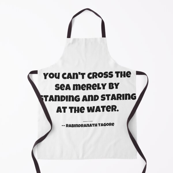 Item preview, Tagore Sea Quote Typography Design designed and sold by T-domain.