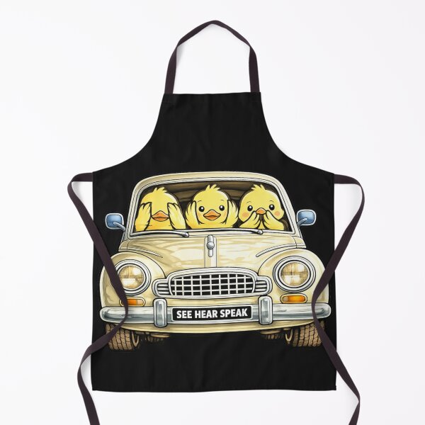Item preview, Ducks Three Wise Ducks in a car designed and sold by JamesDunican.