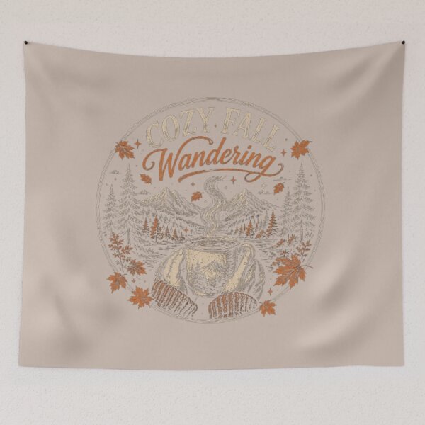 Item preview, The Urban Explorer | Cozy Fall Wandering Coffee Campfire Aesthetic designed and sold by The Urban Explorer.