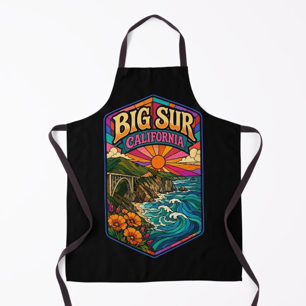 Item preview, Big Sur California Coast Stained Glass Art designed and sold by TomFrontierArt.