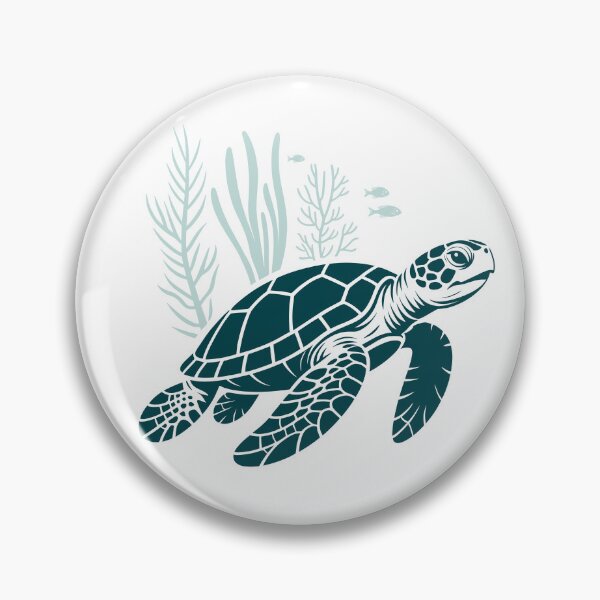 Item preview, Modern Voyager Sea Turtle - Clean Graphic Nature Tee designed and sold by ArthousePromos.