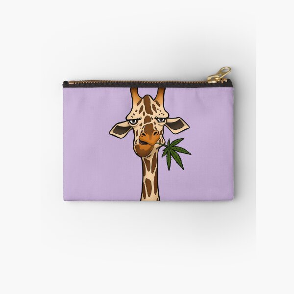 Item preview, Stoned Giraffe Cartoon Character Art Illustration designed and sold by Cannaxes Studio.