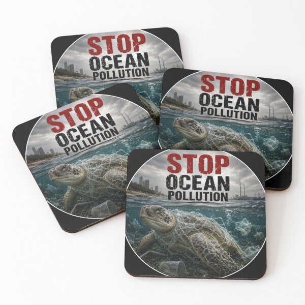 Item preview, Stop Ocean Pollution Save Sea Turtles designed and sold by SMARTKIT  DESIGNAGENCY.