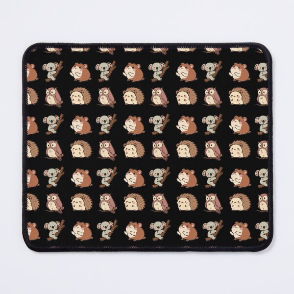 Item preview, Cute Kawaii Animal Sticker Pack | Hedgehog Owl Hamster & Koala Aesthetic Stickers designed and sold by Art IN Pack.