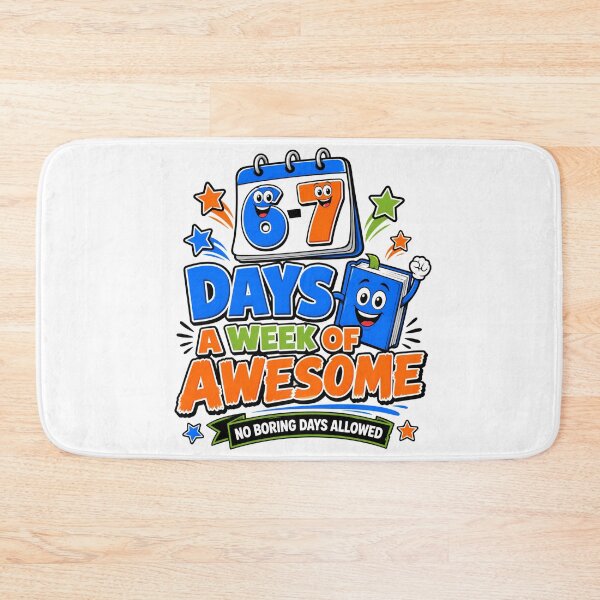 Item preview, Back to School – 6-7 Days a Week of Awesome designed and sold by Fenay Designs.
