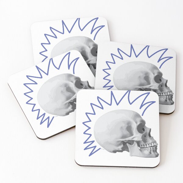 Item preview, Punk Skull Blue designed and sold by kerriestuff.