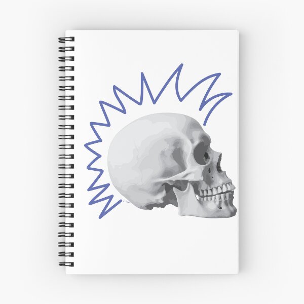 Item preview, Punk Skull Blue designed and sold by kerriestuff.
