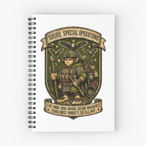 Item preview, Shire Special Operations – More Done Before Second Breakfast designed and sold by Jack_Hammer.