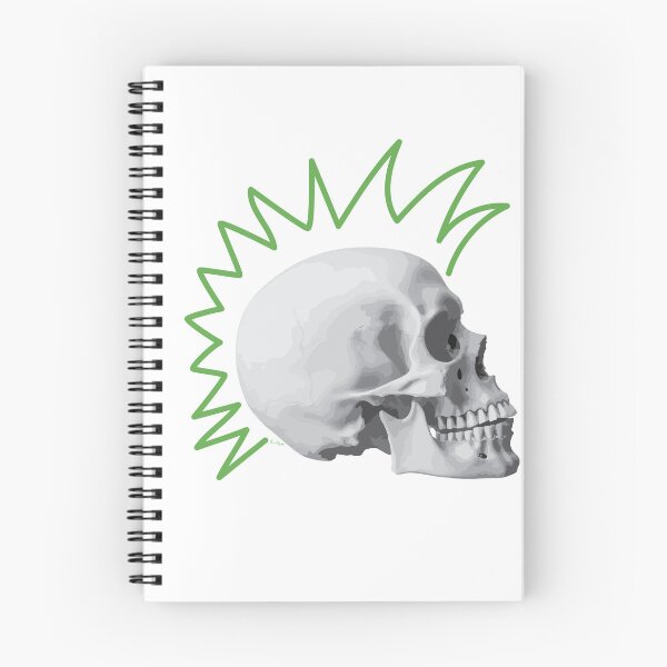 Item preview, Punk Skull Green designed and sold by kerriestuff.