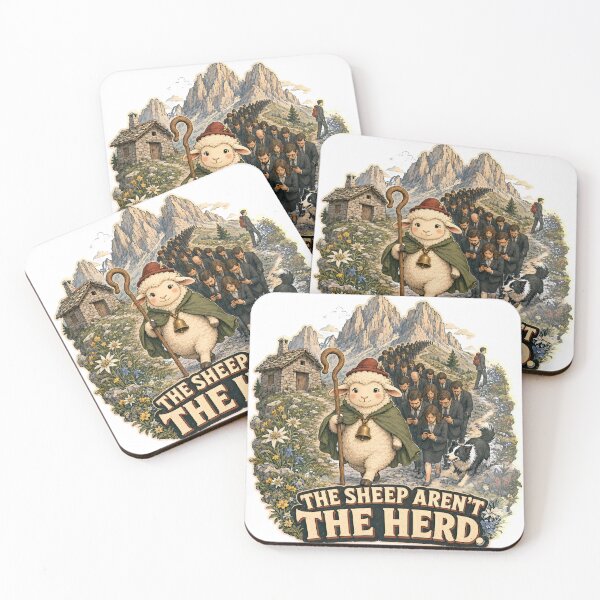 Item preview, The Sheep Aren’t the Herd designed and sold by WonderLayer.