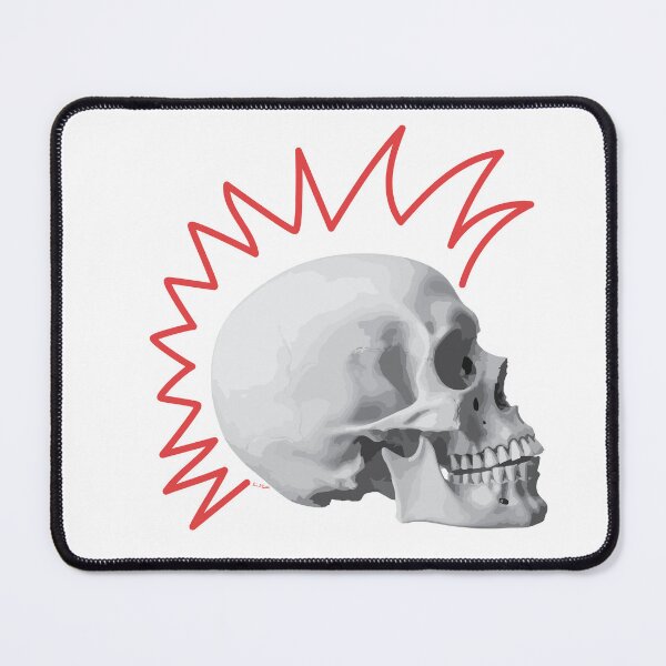 Item preview, Punk Skull Red designed and sold by CraicinDesigns.