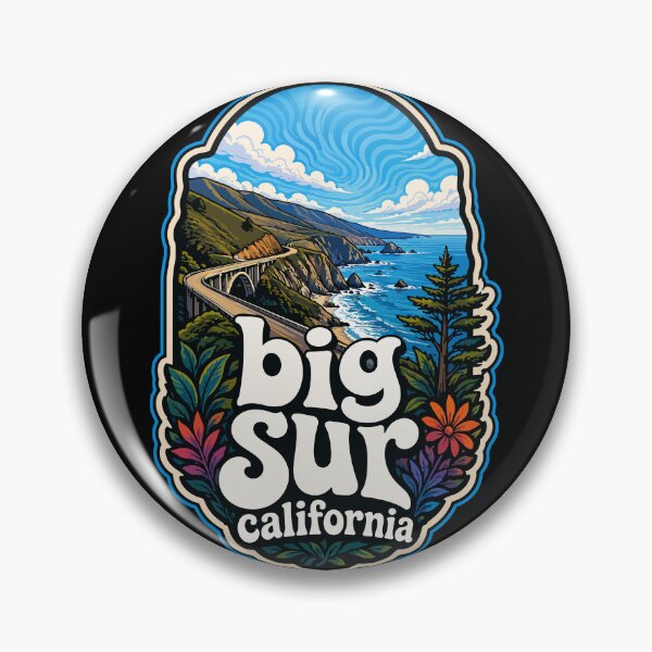 Item preview, Big Sur California Coast Travel designed and sold by TomFrontierArt.