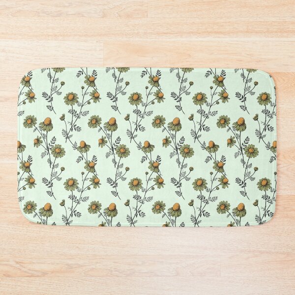 Item preview, Vintage Chamomile Botanical Pattern Design designed and sold by NuvoraNest.