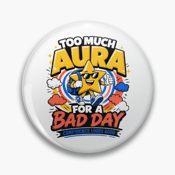 Item preview, Back to School – Too Much Aura for a Bad Day designed and sold by Fenay Designs.