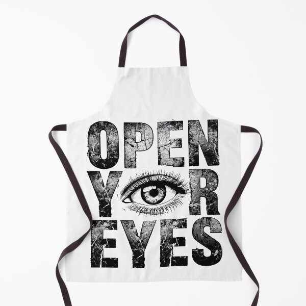 Item preview, Open Your Eyes Motivational Streetwear Graphic T-Shirt designed and sold by Kavya Art.